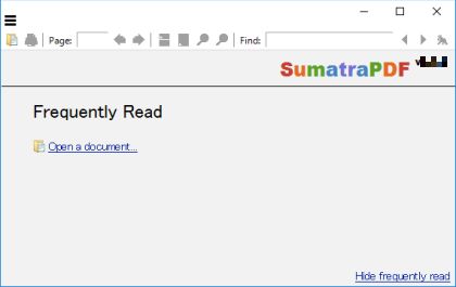 図1・SumatraPDF