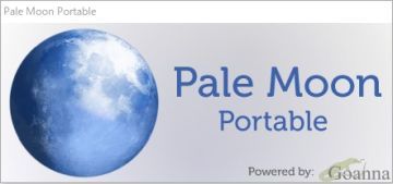 図9・Pale Moon Portableのスプラッシュスクリーン画面