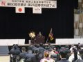 第60回卒業式および第25回専攻科修了式が挙行されました。