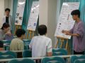 卒業研究の中間発表会が行われました。