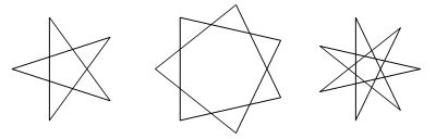 図3・星形正多角形