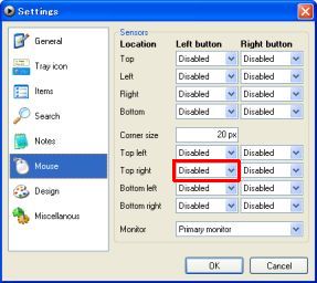 図21・Settings-Mouse