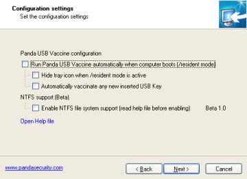 図5・Panda USB Vaccine のインストール(4)