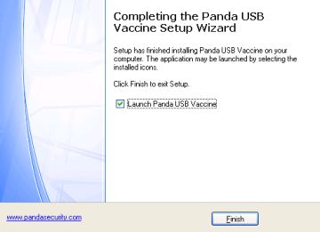 図6・Panda USB Vaccine のインストール(5)