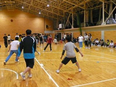 学生寮の年間行事 球技大会 1