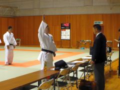 品川主将による選手宣誓