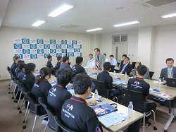 校長表敬訪問１