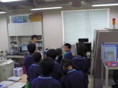 テクノセンター基盤測定室の見学