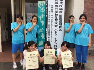 H26関東信越地区高専大会　バドミントン１