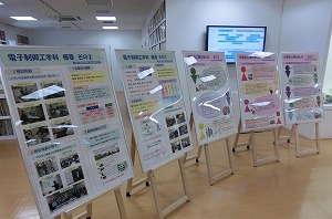 学科紹介パネル（電子制御工学科）