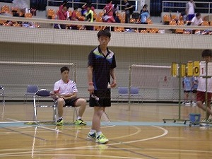 H27関東信越地区高専体育大会バドミントン競技　男子団体戦　大和