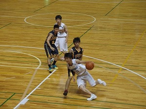 H27 関東信越地区高専体育大会バスケットボール競技03 男子1