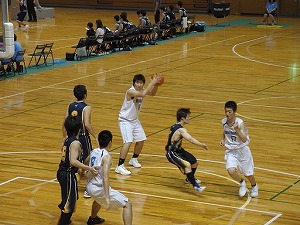 H27 関東信越地区高専体育大会バスケットボール競技05 男子2