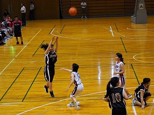 H27 関東信越地区高専体育大会バスケットボール競技08 女子4