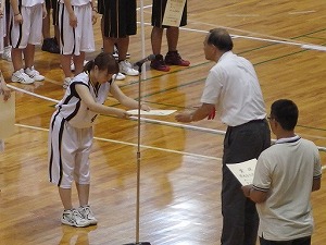 H27 関東信越地区高専体育大会バスケットボール競技10 閉会式2