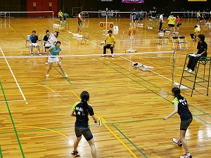 第50回全国高専体育大会バドミントン競技 5 女子個人戦　女子ダブルス