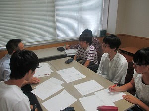 新教育プログラムでの取り組み 1 協力企業との事前打合せ