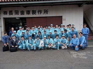 2015 ３年工場見学 機械工学科 2