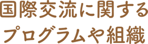 海外・国内での取り組みの様子